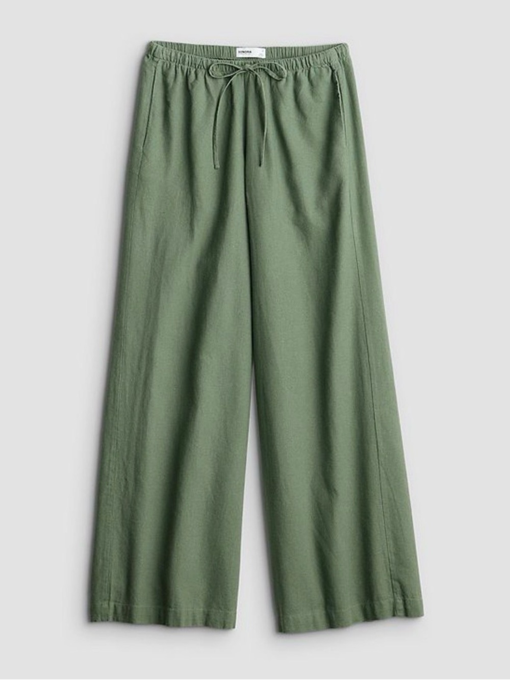 ⭐️ 2/$20 Sonoma Olive Green Wide Leg Drawstring Pants